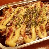 オイルサーディンの醤油マヨネーズ焼き